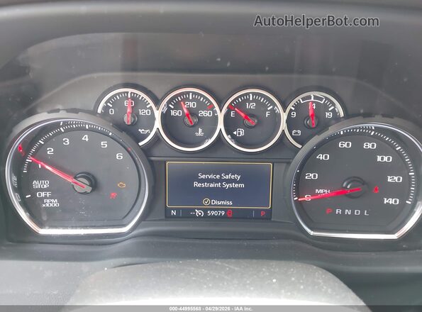 3GCPWEED1NG150577 2022 CHEVROLET SILVERADO White Widok tylnych siedzeń