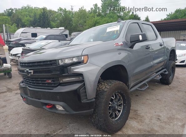3GCPYFED5LG159845 2020 CHEVROLET SILVERADO Gray Առջևի ձախ երեք քառորդ տեսարան