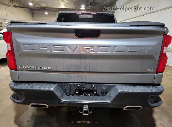 3GCPYFED8KG223570 2019 CHEVROLET SILVERADO Gray Rear view