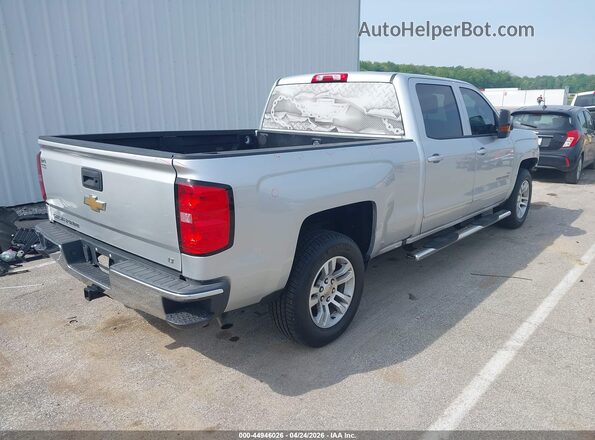 3GCUCREC4JG284892 2018 CHEVROLET SILVERADO Серебряный Задняя правая четверть