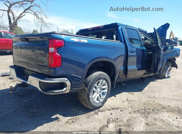 3GCUDDED9PG263473 2023 CHEVROLET SILVERADO Dark Blue Задняя правая четверть