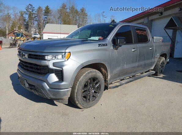 3GCUDEE80RG291867 2024 CHEVROLET SILVERADO Silver წინა მარცხენა ხედი სამი მეოთხედიდან