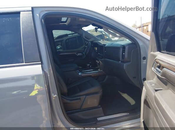 3GCUDFED3RG310205 2024 CHEVROLET SILVERADO Gray Вид салону спереду