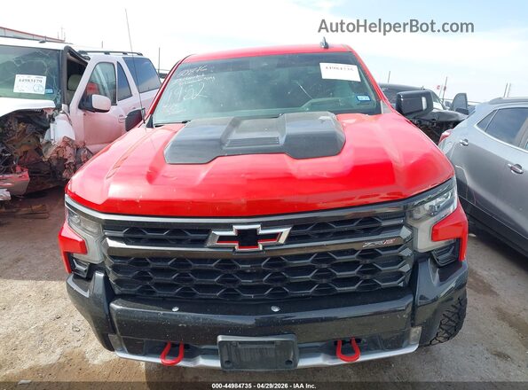 3GCUDHEL4PG121952 2023 CHEVROLET SILVERADO Red Առջևի վահանակի տեսք