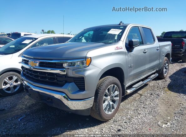 3GCUKDED5TG222001 2026 CHEVROLET SILVERADO Silver Front left