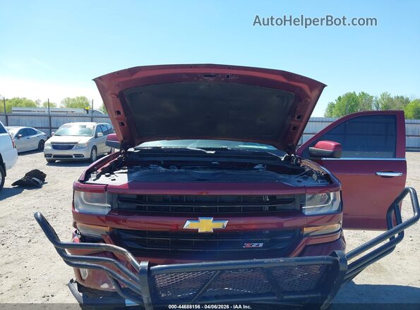 3GCUKREC2GG181756 2016 CHEVROLET SILVERADO Maroon Rear view