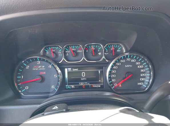 3GCUKREC4GG347050 2016 CHEVROLET SILVERADO Blue უკანა სავარძლების ხედი