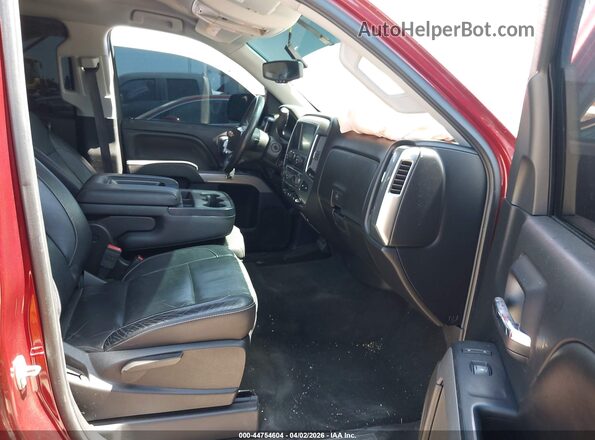 3GCUKREC4HG190511 2017 CHEVROLET SILVERADO Maroon Vista interior delantera