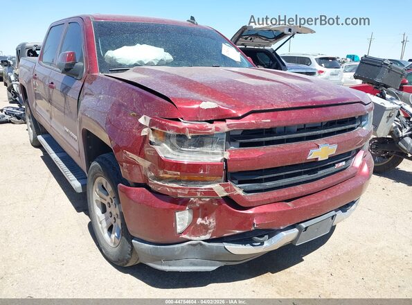 3GCUKREC4HG190511 2017 CHEVROLET SILVERADO Maroon Vista frontal