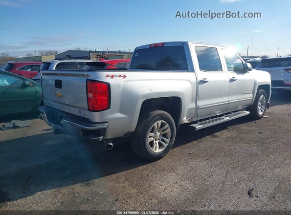 3GCUKREC4HG376288 2017 CHEVROLET SILVERADO Silver Задня права чверть