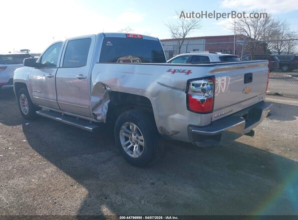 3GCUKREC4HG376288 2017 CHEVROLET SILVERADO Silver Задня ліва чверть