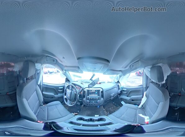 3GCUKREC4JG318879 2018 CHEVROLET SILVERADO Серебряный Вид наклейки с VIN-кодом