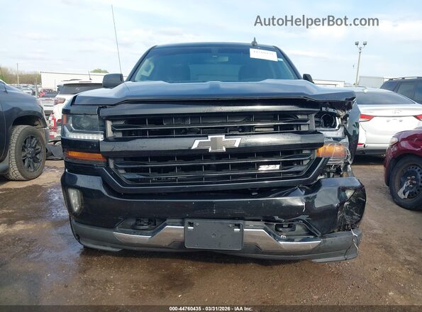 3GCUKREC6JG501426 2018 CHEVROLET SILVERADO Black Вид задньої частини салону