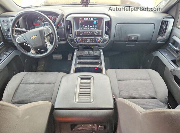 3GCUKREC9GG220438 2016 CHEVROLET SILVERADO Белый Вид панели приборов