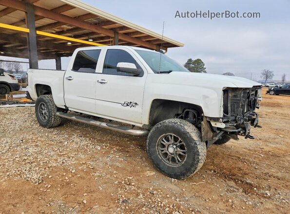 3GCUKREC9GG220438 2016 CHEVROLET SILVERADO Белый Передняя правая четверть