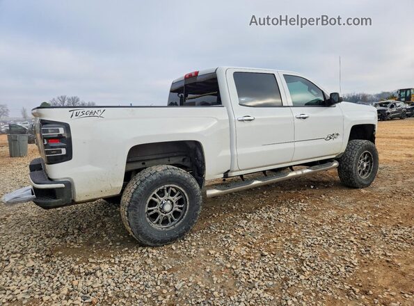 3GCUKREC9GG220438 2016 CHEVROLET SILVERADO Белый Задняя правая четверть