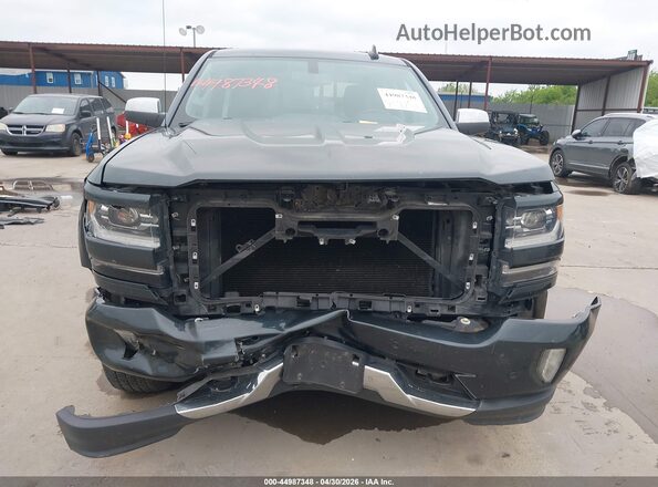 3GCUKSEC4HG426355 2017 CHEVROLET SILVERADO Green Rear interior view