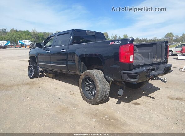 3GCUKSEC7HG357922 2017 CHEVROLET SILVERADO Black უკანა მარცხენა