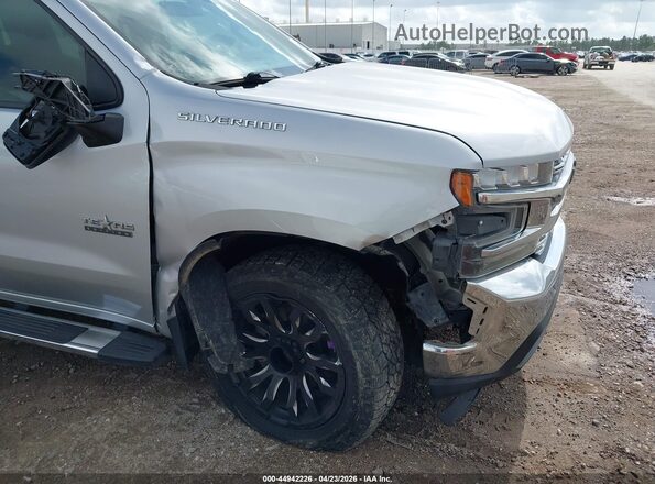 3GCUWCED5KG213389 2019 CHEVROLET SILVERADO Silver წინა ხედი