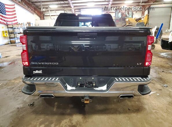 3GCUYDED2LG415835 2020 CHEVROLET SILVERADO Black Rear view