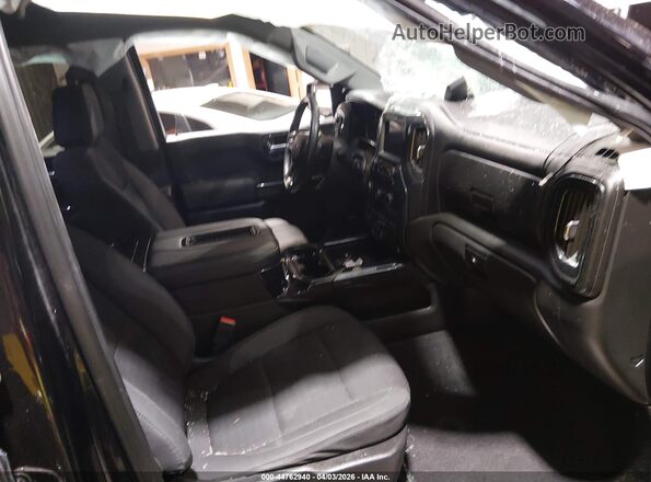 3GCUYEED0LG148345 2020 CHEVROLET SILVERADO Черный Вид салона спереди