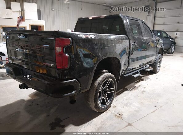 3GCUYEED0LG148345 2020 CHEVROLET SILVERADO Черный Задняя правая четверть