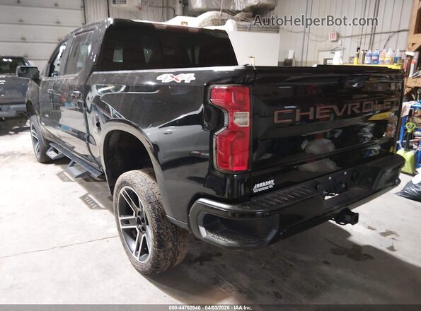 3GCUYEED0LG148345 2020 CHEVROLET SILVERADO Черный Задняя левая четверть