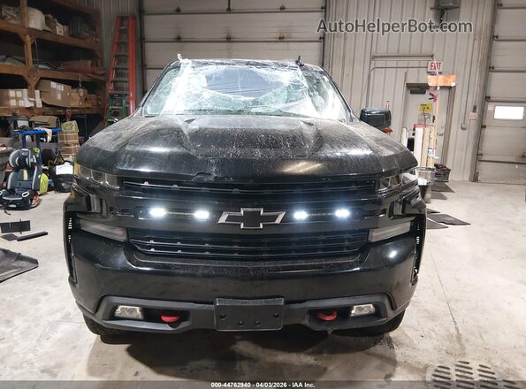 3GCUYEED0LG148345 2020 CHEVROLET SILVERADO Черный Вид задней части салона