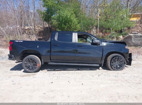 3GCUYEED0NG115171 2022 CHEVROLET SILVERADO Black უკანა სალონის ხედი
