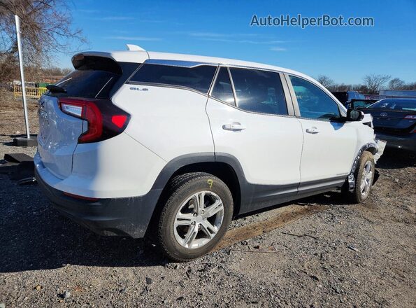 3GKALMEG2PL120652 2023 GMC TERRAIN Белый Задняя правая четверть
