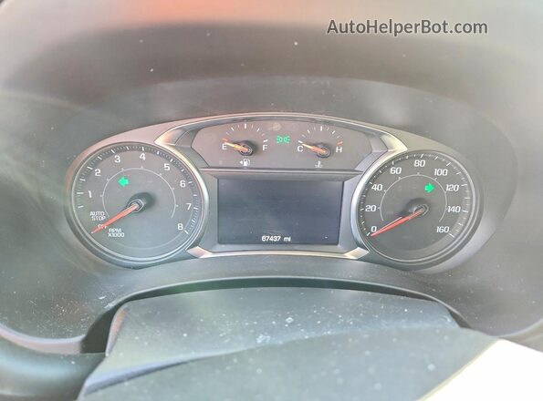 3GKALMEG2PL120652 2023 GMC TERRAIN Белый Вид щитка приборов
