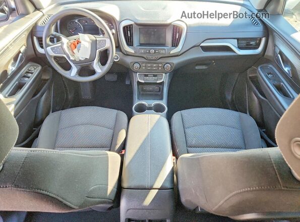 3GKALMEG2PL120652 2023 GMC TERRAIN Белый Вид панели приборов