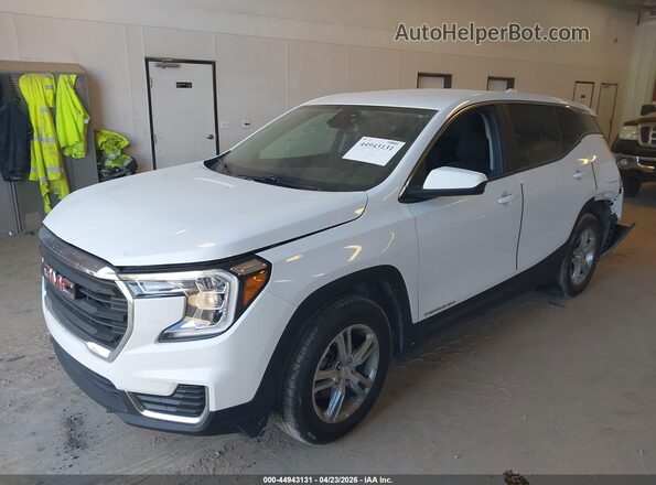3GKALMEG2PL241522 2023 GMC TERRAIN White Przód lewy