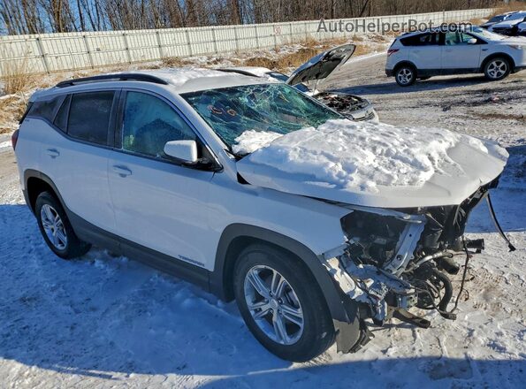 3GKALMEV0ML402590 2021 GMC TERRAIN White Առջևի աջ