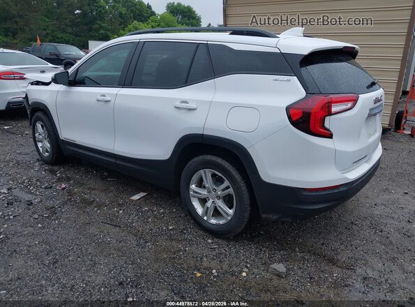 3GKALMEV0NL107880 2022 GMC TERRAIN White Tył lewy
