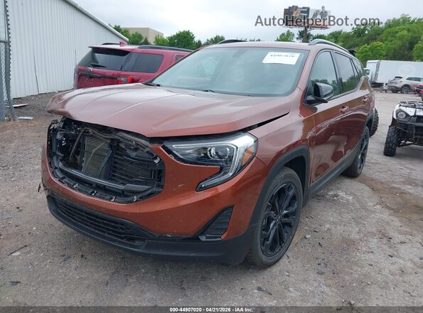 3GKALMEV1KL315147 2019 GMC TERRAIN Orange 