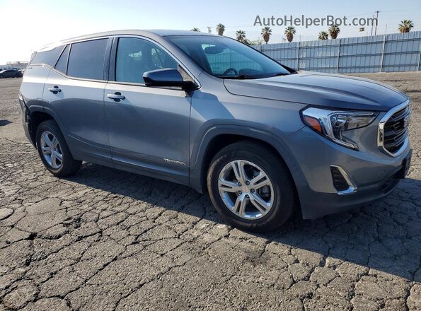 3GKALMEV1LL277730 2020 GMC TERRAIN Gray წინა მარჯვენა