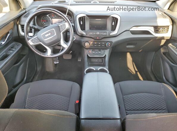 3GKALMEV1LL277730 2020 GMC TERRAIN Gray წინა პანელის ხედი