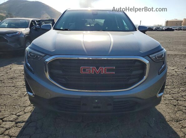 3GKALMEV1LL277730 2020 GMC TERRAIN Gray წინა ხედი