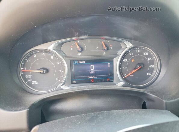 3GKALMEV1LL277730 2020 GMC TERRAIN Gray ხელსაწყოთა პანელის ხედი