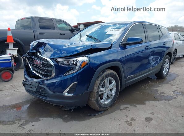 3GKALMEV4LL314012 2020 GMC TERRAIN Blue Front left