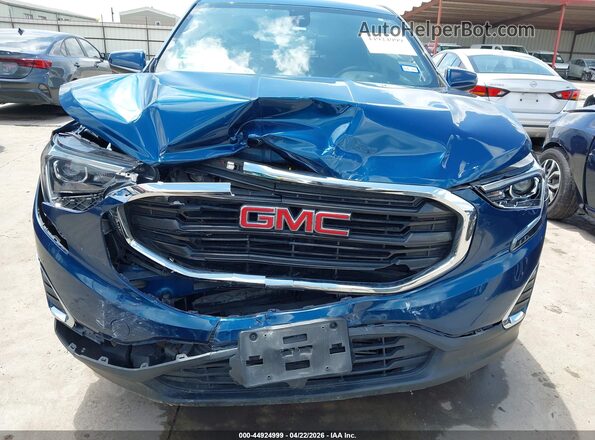 3GKALMEV4LL314012 2020 GMC TERRAIN Blue Front view