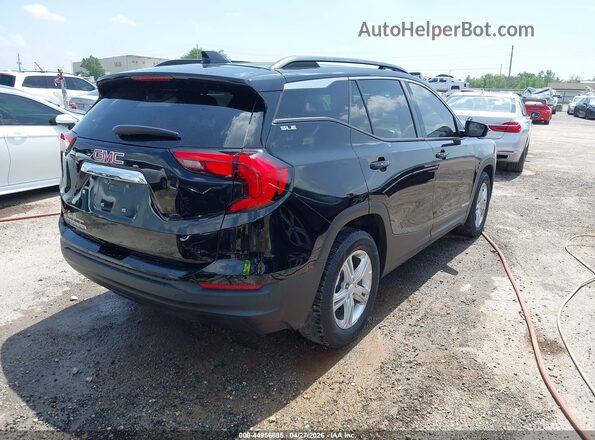3GKALMEV7JL235320 2018 GMC TERRAIN Black უკანა მარჯვენა