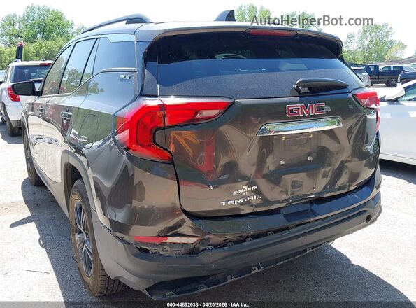 3GKALMEV7LL125354 2020 GMC TERRAIN Brown Rear left