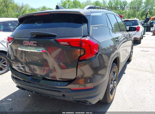 3GKALMEV7LL125354 2020 GMC TERRAIN Brown Rear right