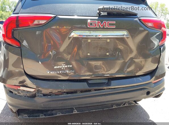3GKALMEV7LL125354 2020 GMC TERRAIN Brown Front view