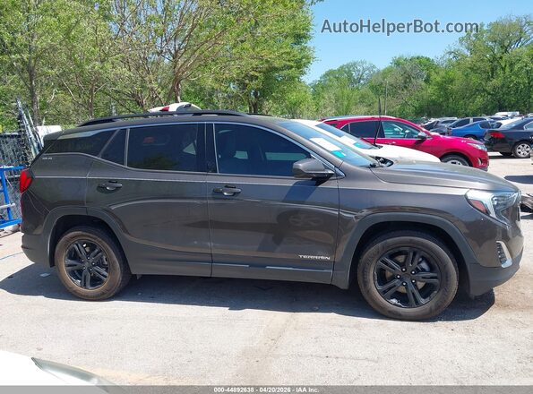3GKALMEV7LL125354 2020 GMC TERRAIN Brown Rear interior view