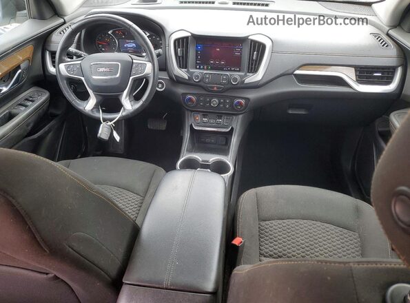 3GKALMEV7LL310813 2020 GMC TERRAIN White Widok deski rozdzielczej