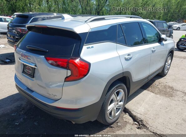 3GKALMEX6JL284980 2018 GMC TERRAIN Silver Задня права чверть