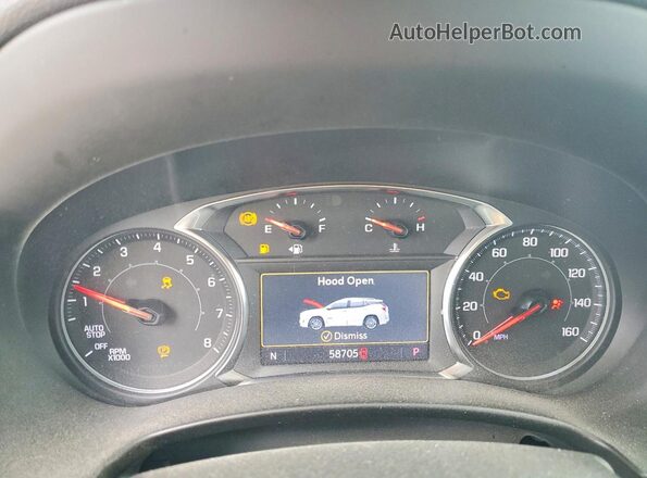 3GKALPEG2PL165222 2023 GMC TERRAIN White ხელსაწყოთა პანელის ხედი